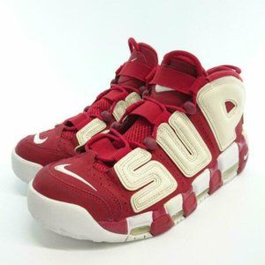 Nike Air More Uptempo White Red